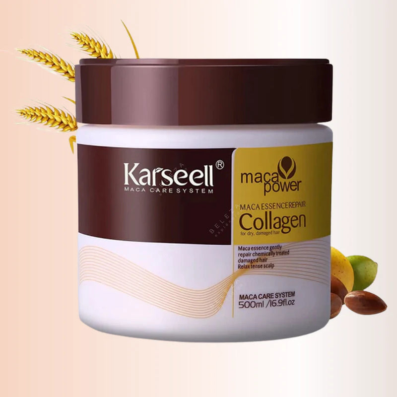 Máscara de Colágeno Alemã - Karseell® 536g [Restauração Completa e Permanente]