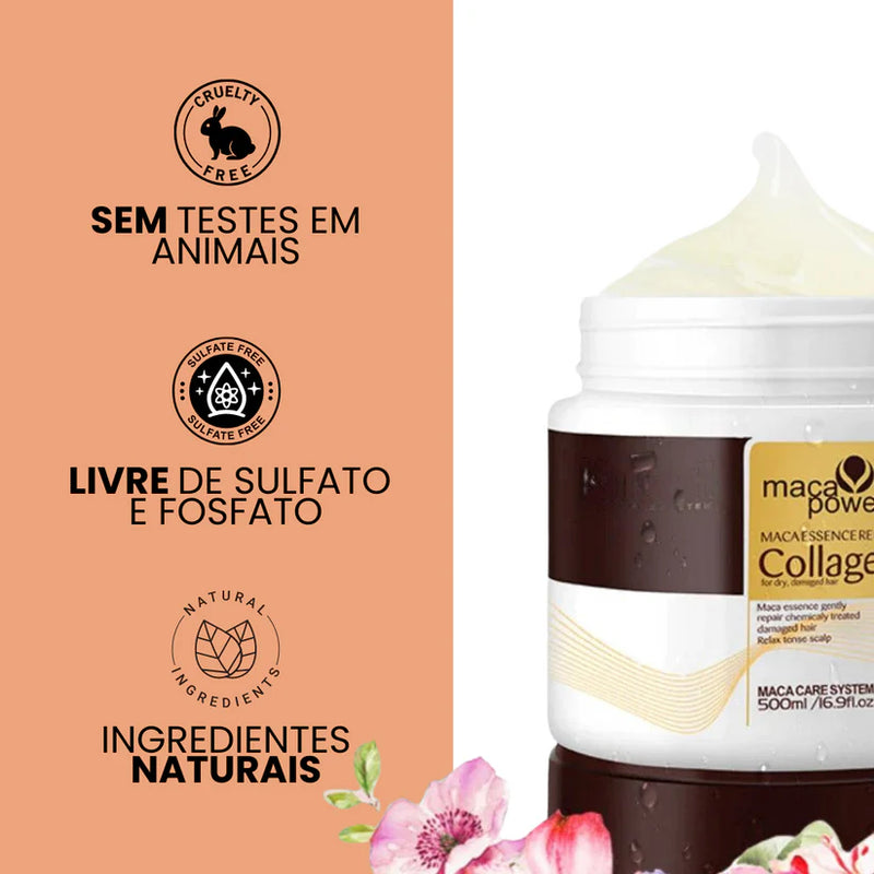 Máscara de Colágeno Alemã - Karseell® 536g [Restauração Completa e Permanente]