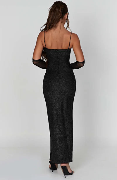 Vestido Trixie - Black Sparkle